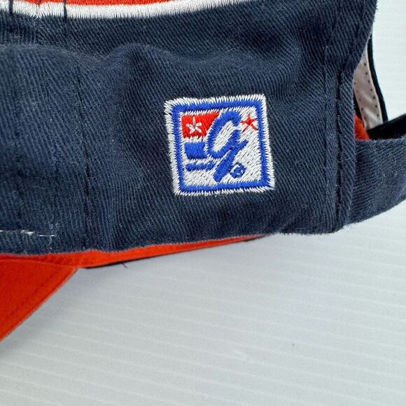 Auburn Tigers Hat The Game AU Logo Adjustable Navy Orange Cap One Size NCAA - Picture 9 of 9